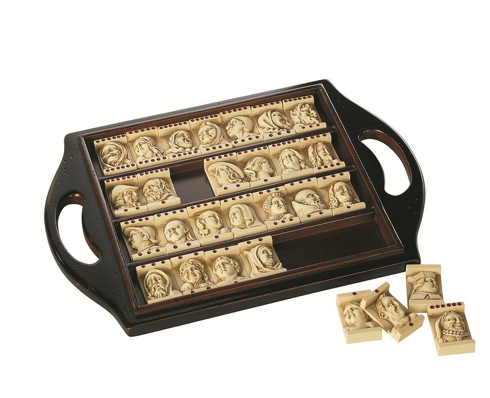 Domino barroco caja madera